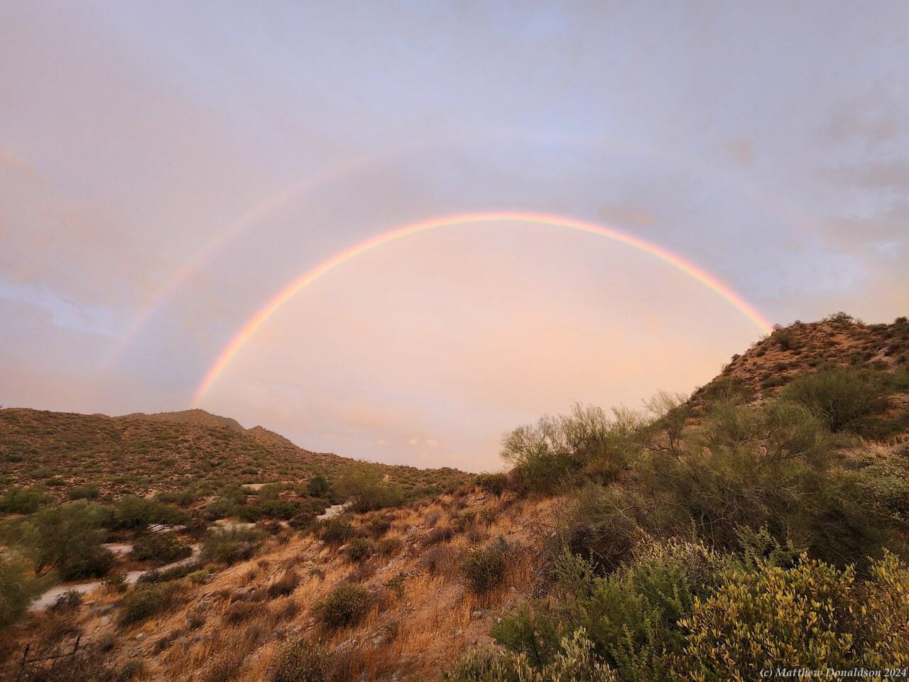 Rainbow over Phoenix